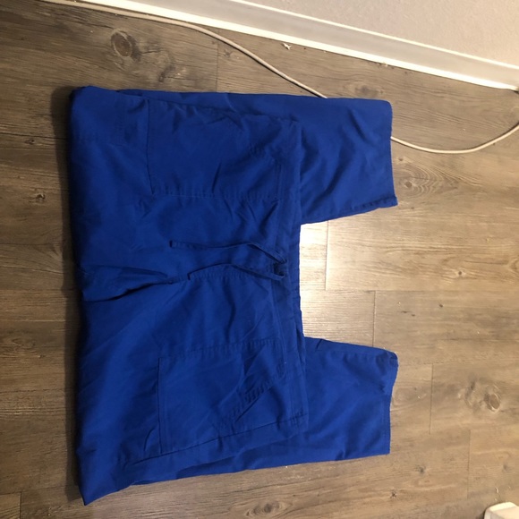 Scrubstar Women’s Navy Blue Cargo Jogger Pull-On 3 Pockets Scrub Pant Sz Large - Picture 10 of 13